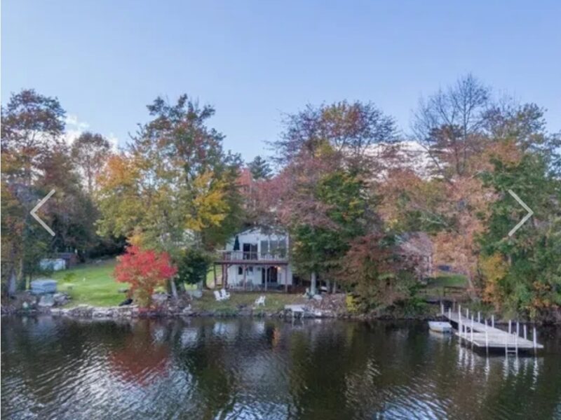 Sackett Lake House - waterfront