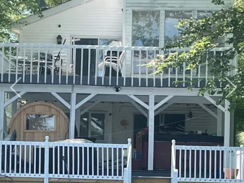 Sackett Lake House - waterfront